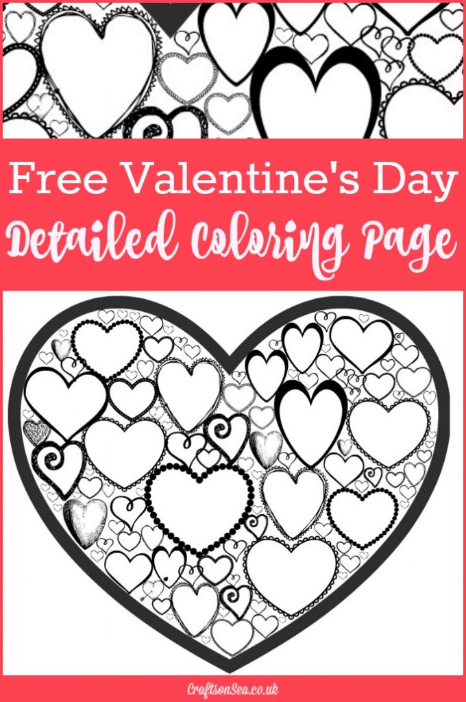 valentine coloring pages printable adult - photo #17