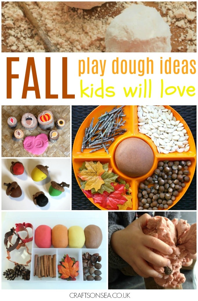 fall play dough ideas
