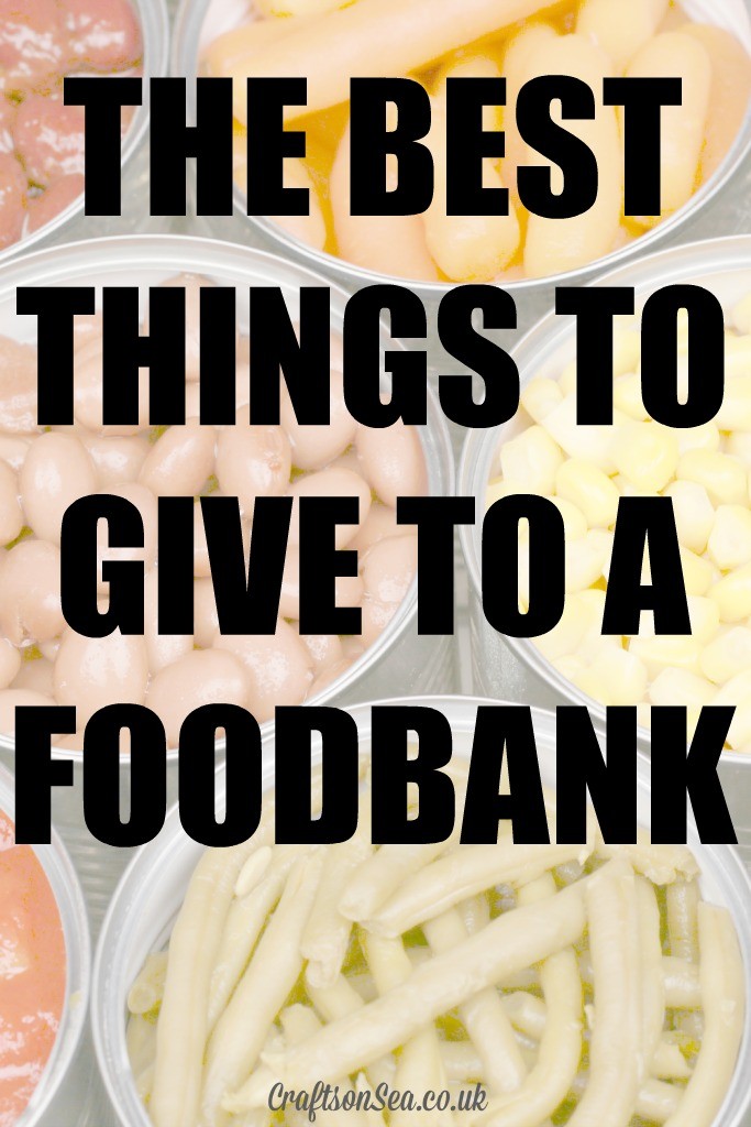 The best things to give to a foodbank