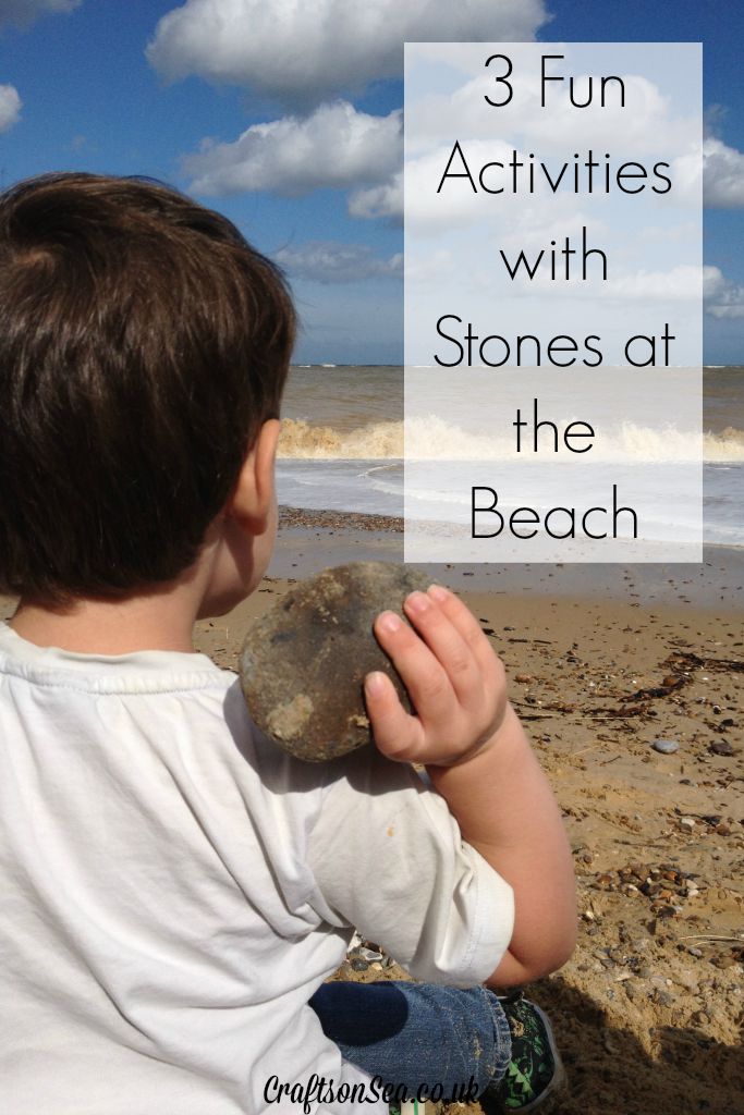 3 Fun Activities with Stones at the Beach