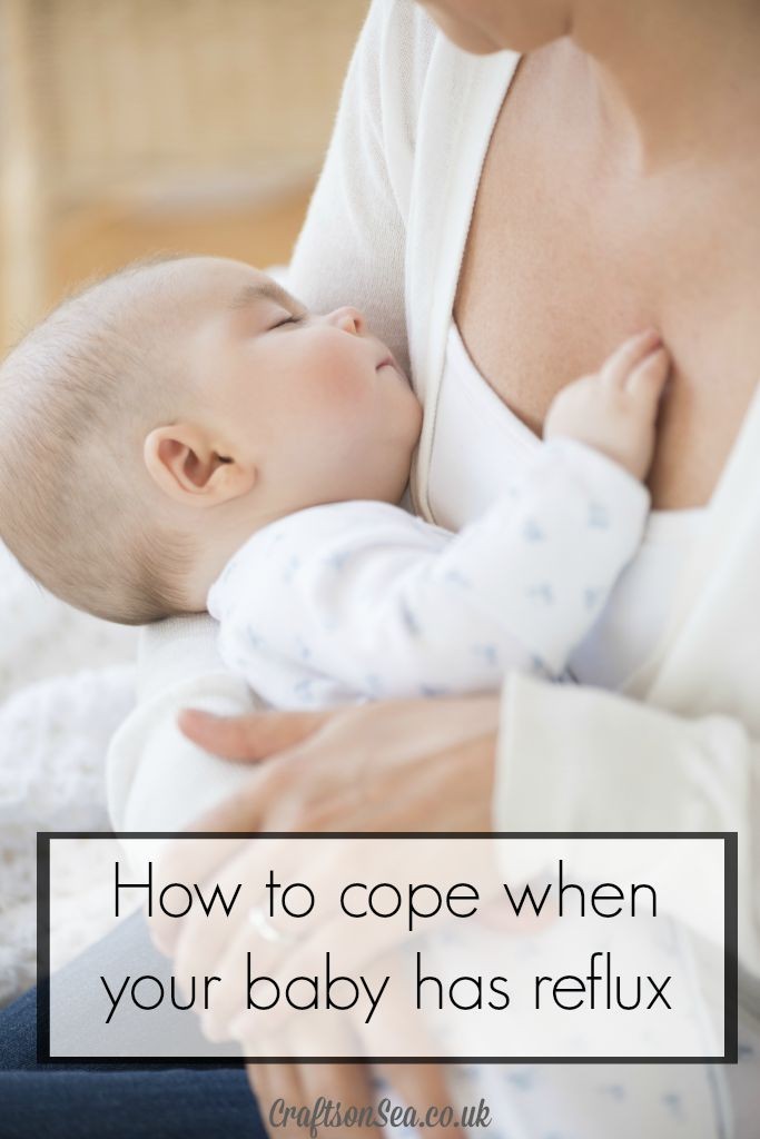 how to cope when your baby has reflux
