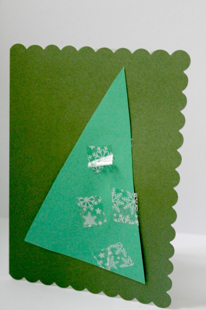 easy christmas cards two year olds can make