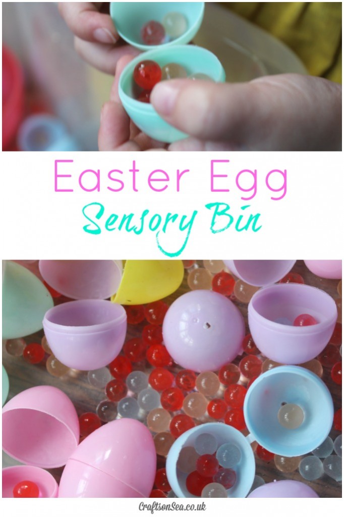 Easter Egg Sensory Bin