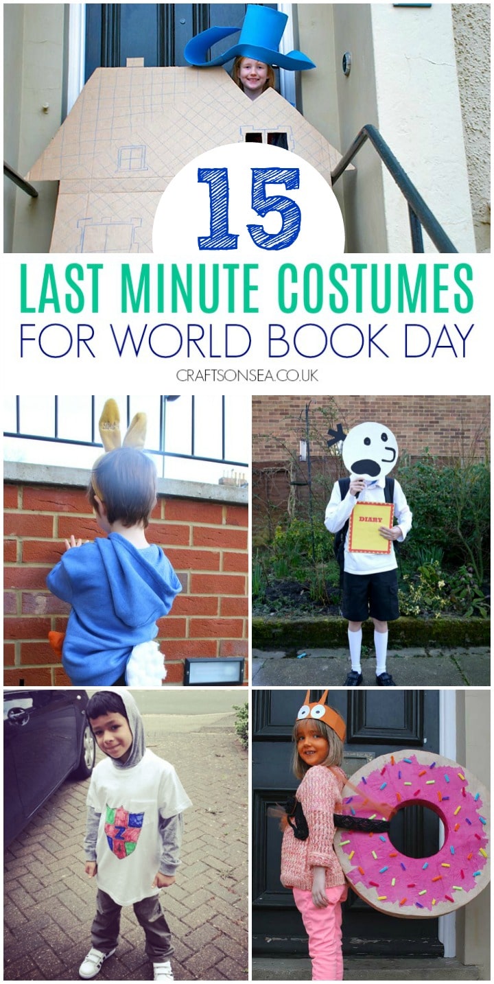 last minute costume ideas for world book day