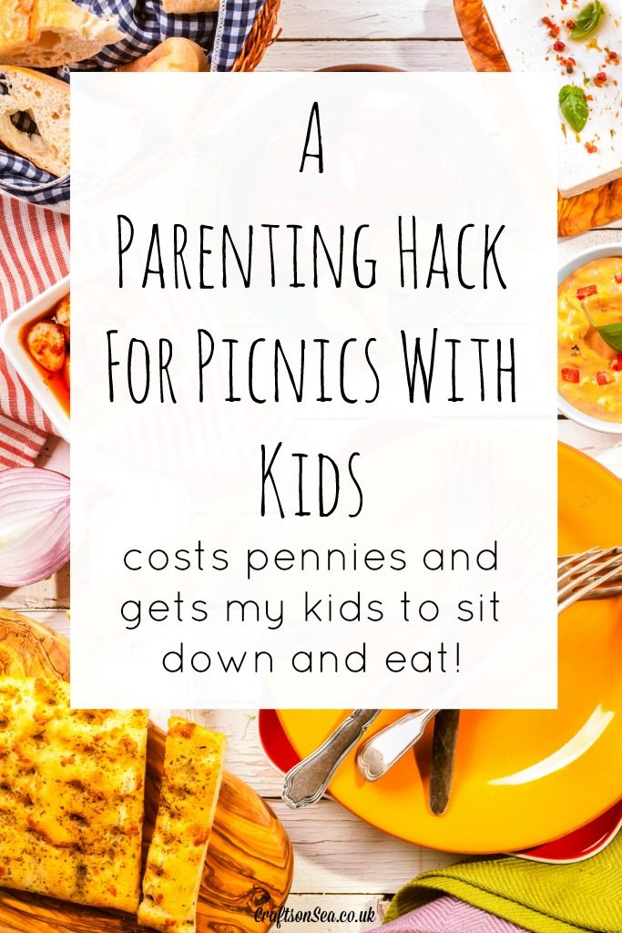 parenting hack for picnics with kids