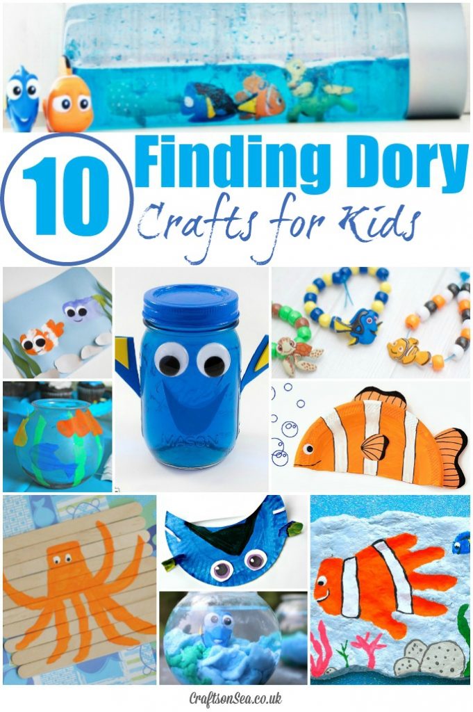 finding dory crafts for kids