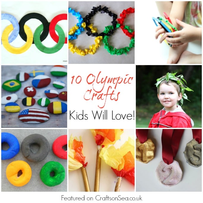 10 olympic crafts kids will love