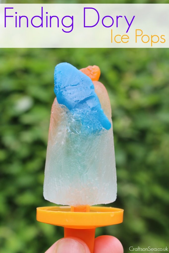 Finding Dory Ice Pops