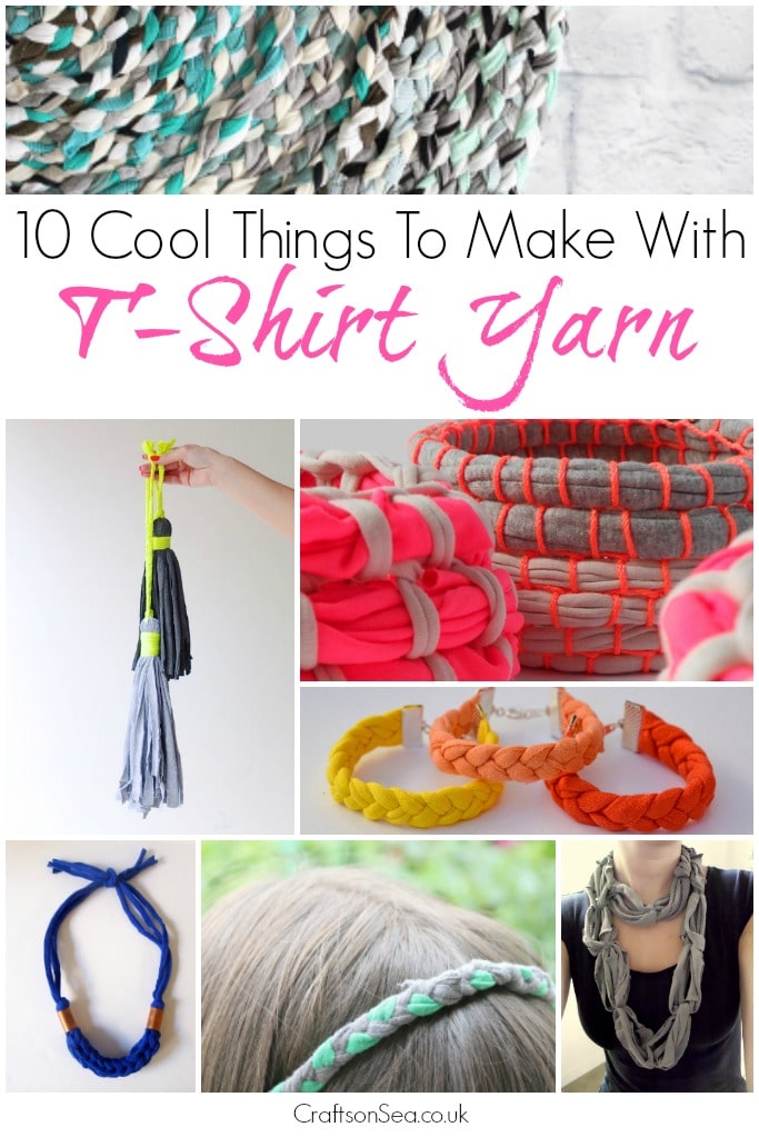 things to make with t-shirt yarn