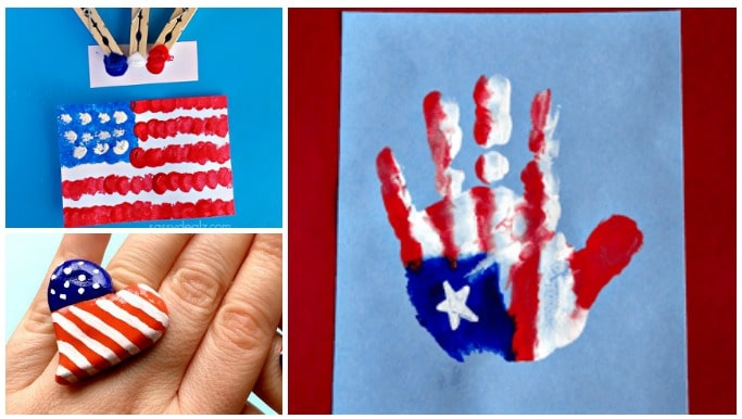 american flag crafts for kids