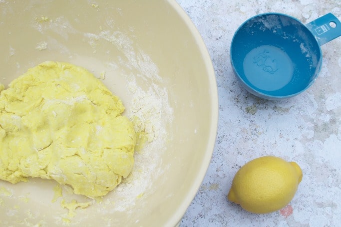 scented lemon play dough recipe