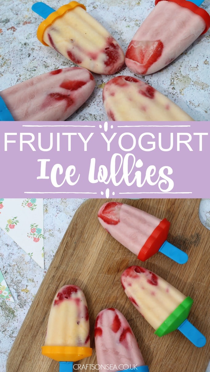 yogurt ice lollies