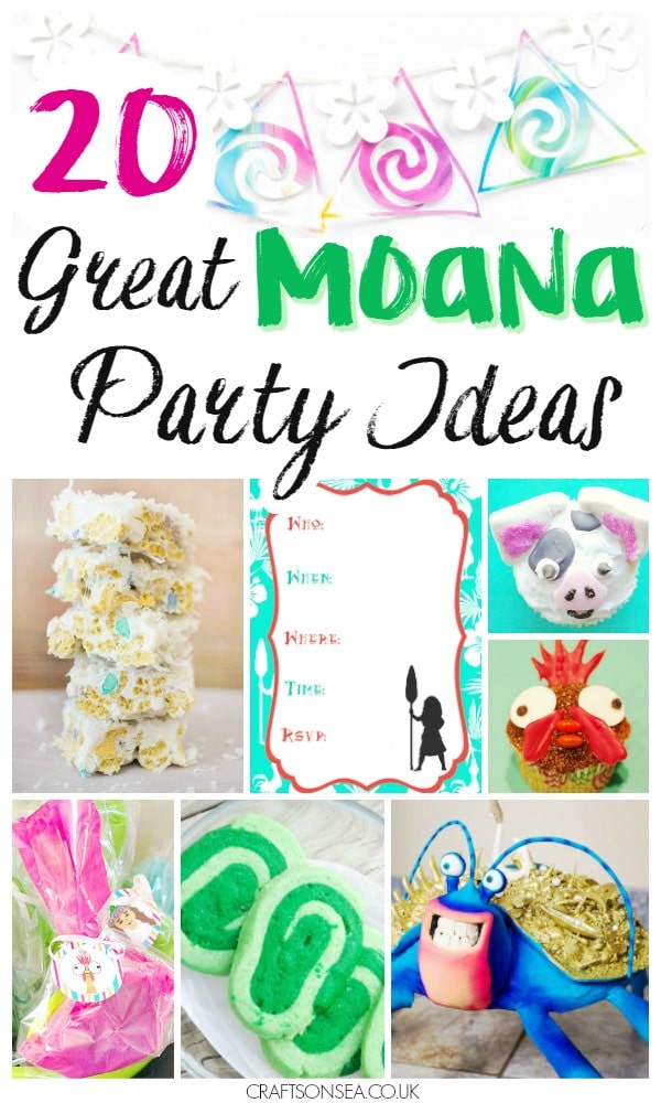 moana party ideas