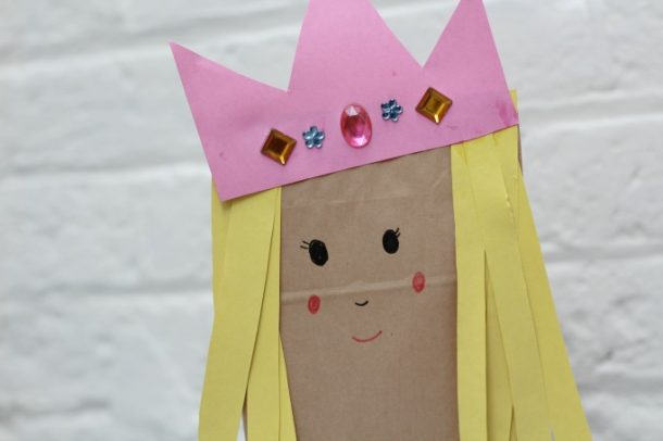 Paper Bag Princess Craft for Kids - Crafts on Sea