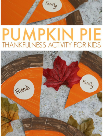thankful pumpkin pie craft