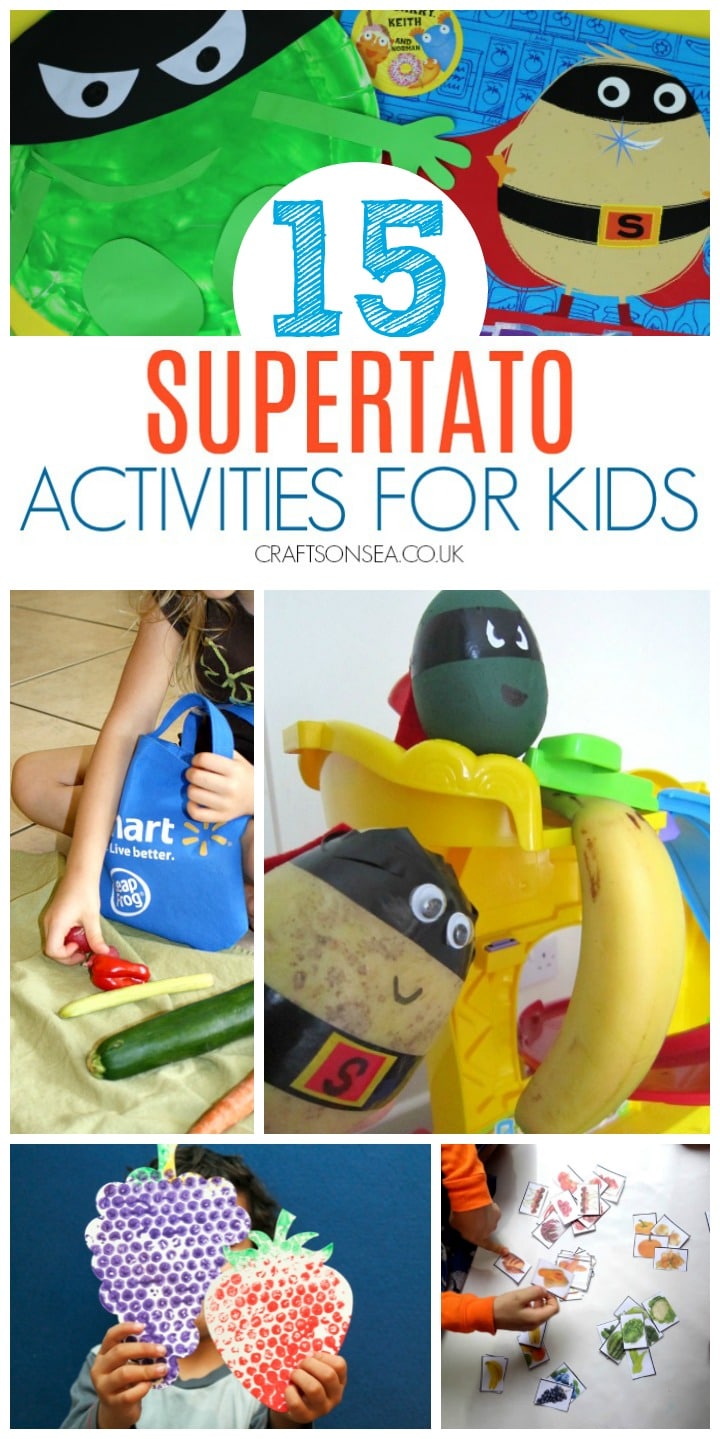 supertato activities for kids eyfs KS1 crafts