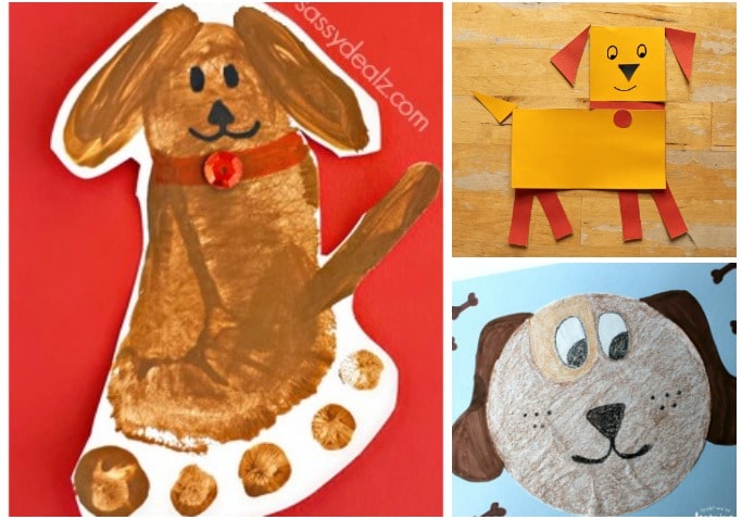 easy dog crafts for kids