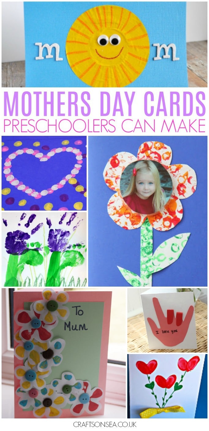 mothers day cards for kids to make