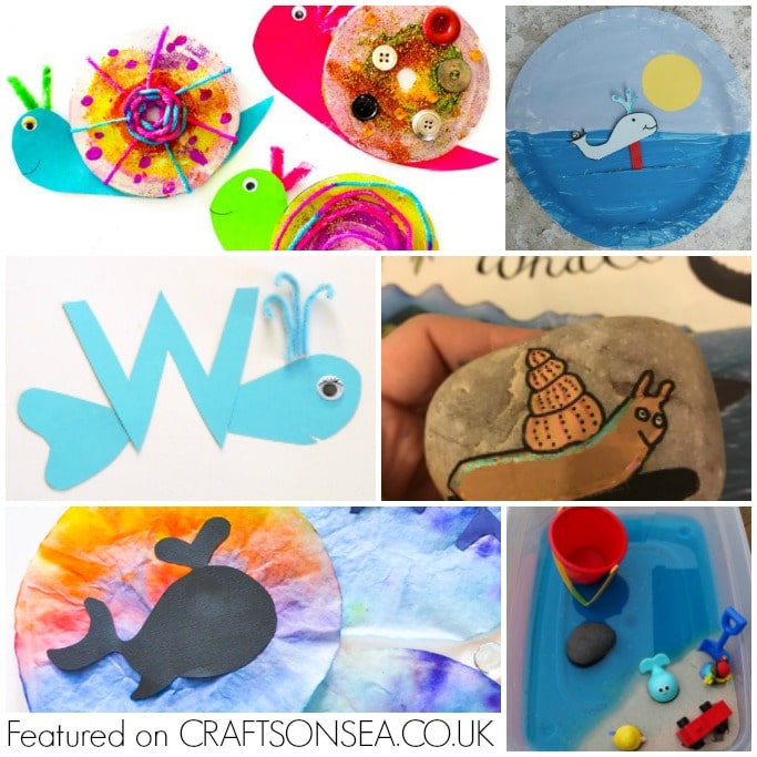 the snail and the whale craft ideas and activities square