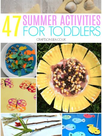 easy summer activities for toddlers
