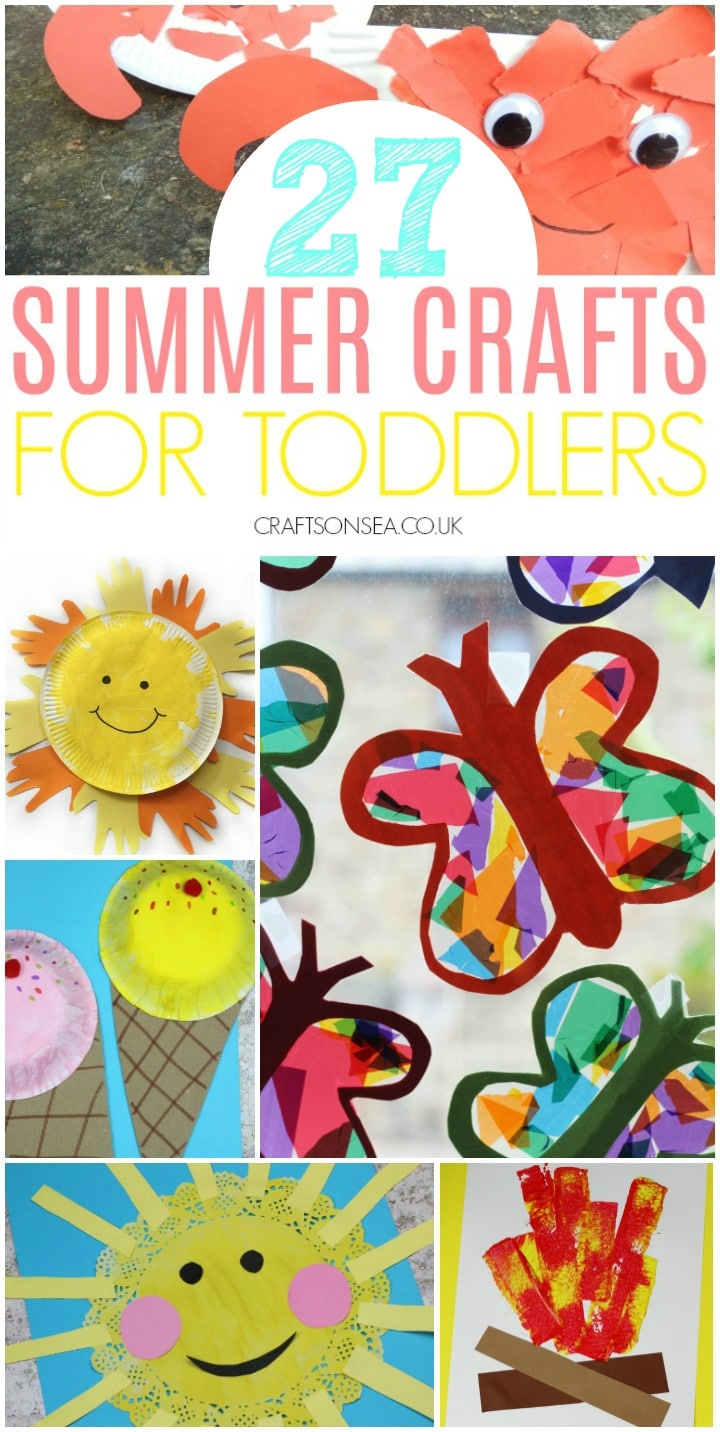 45 Easy And Fun Summer Activities For Toddlers Crafts On Sea