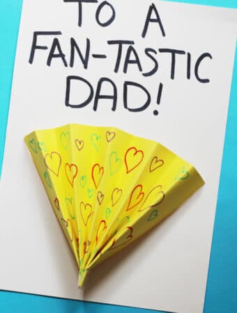 fathers day cards for kids fan