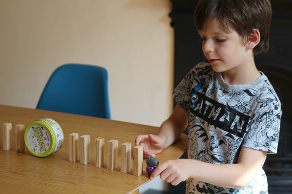 Simple Rube Goldberg Machine for kids