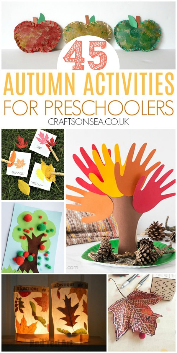 autumn activities for preschool ideas fall