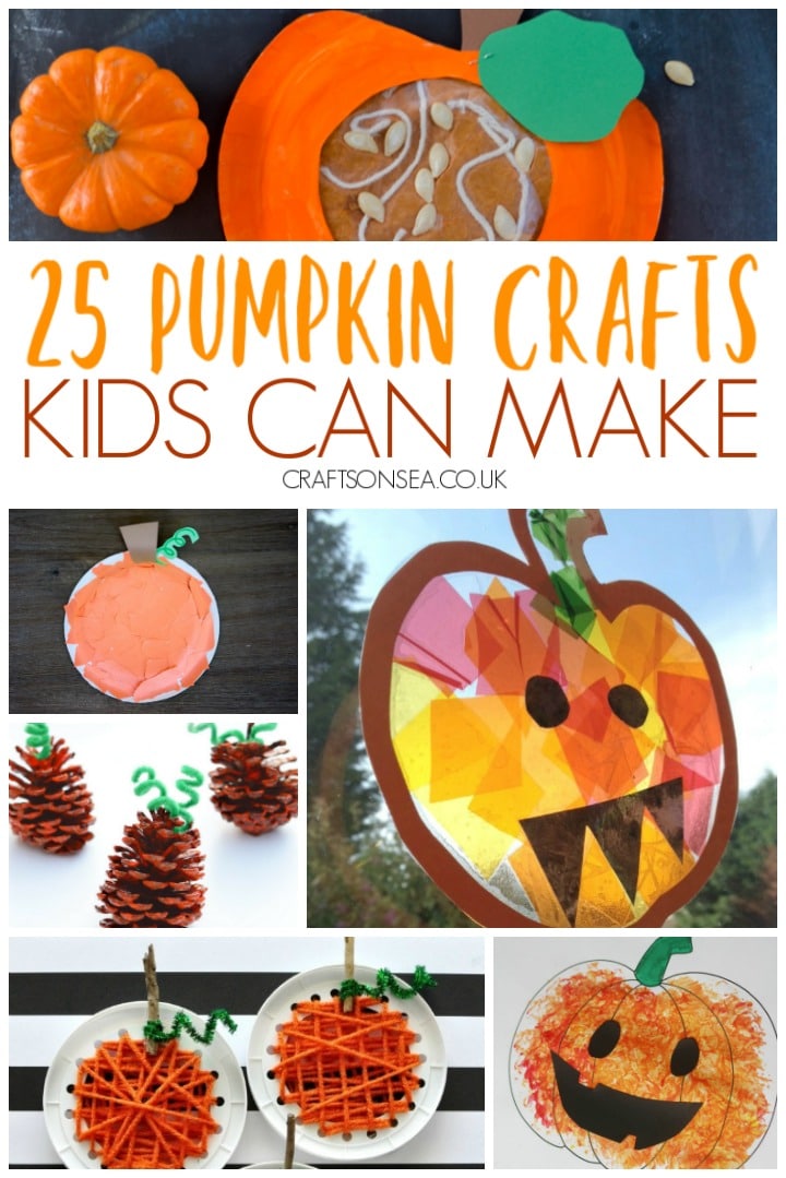 pumpkin crafts for kids