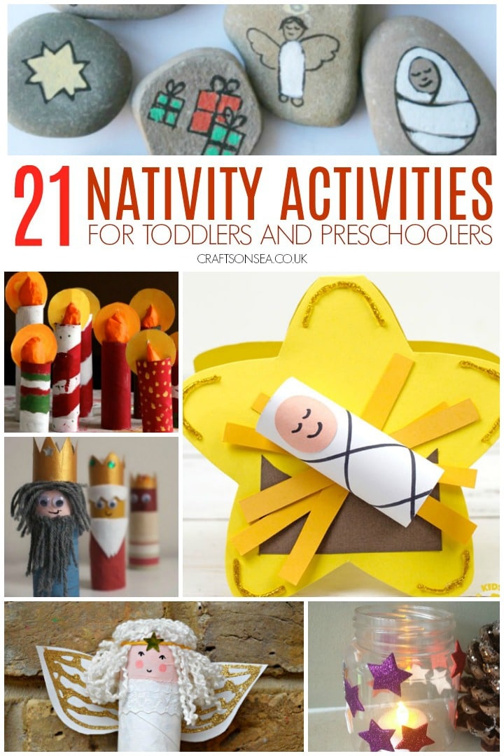 nativitiy activities for toddlers and preschoolers
