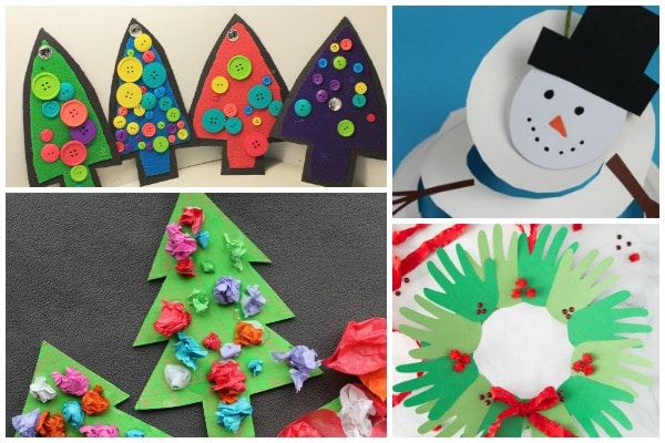 47 Fun And Easy Christmas Crafts For Preschoolers Crafts On Sea