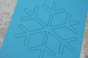 snowflake template easy pdf