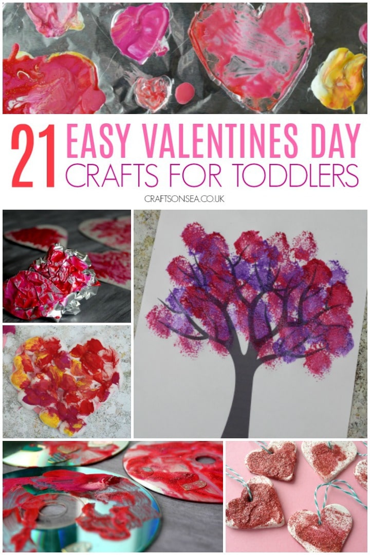 valentines day crafts for toddlers easy and fun