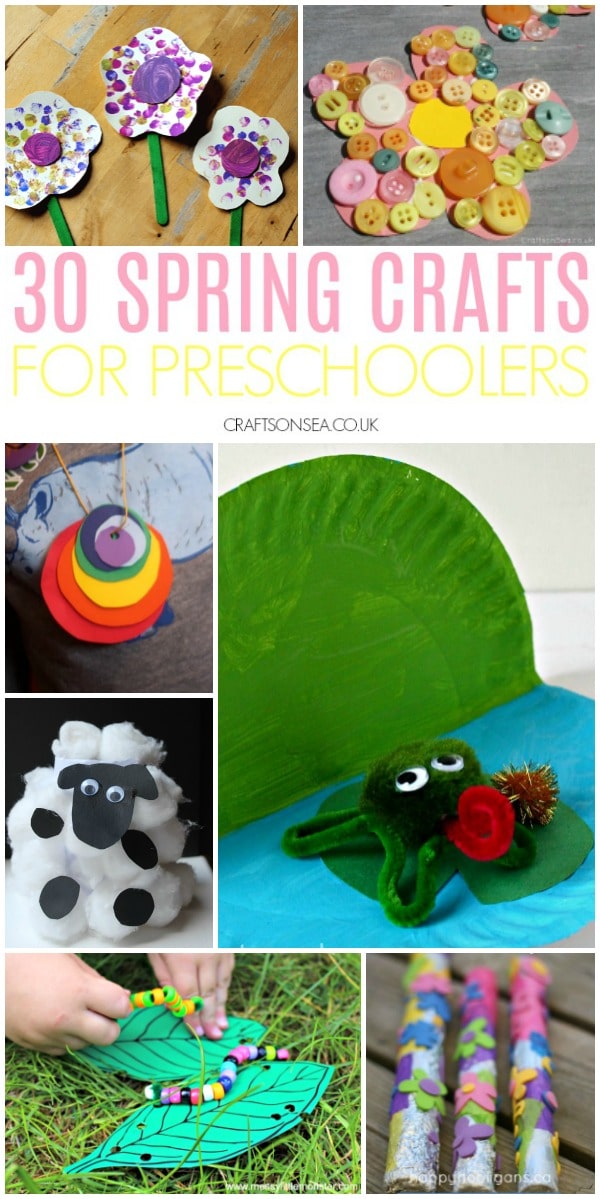 spring crafts for preschool kids