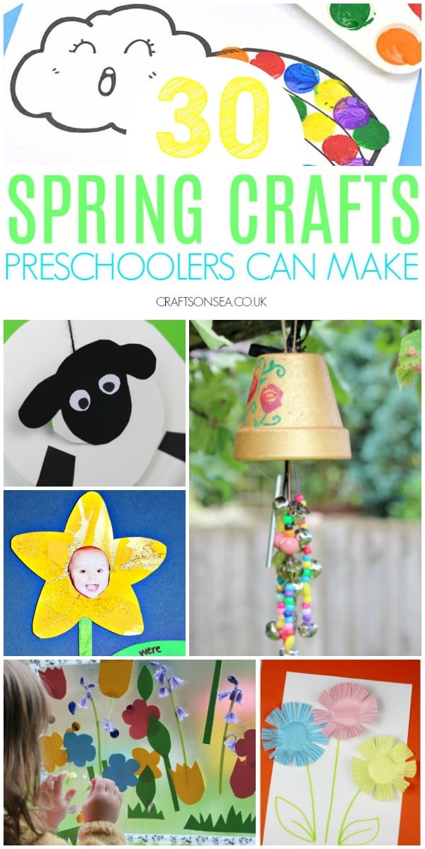 spring crafts preschool toddlers