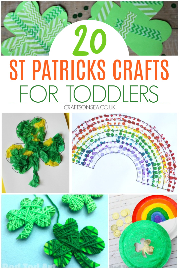 st patricks day crafts for toddlers preschoolers