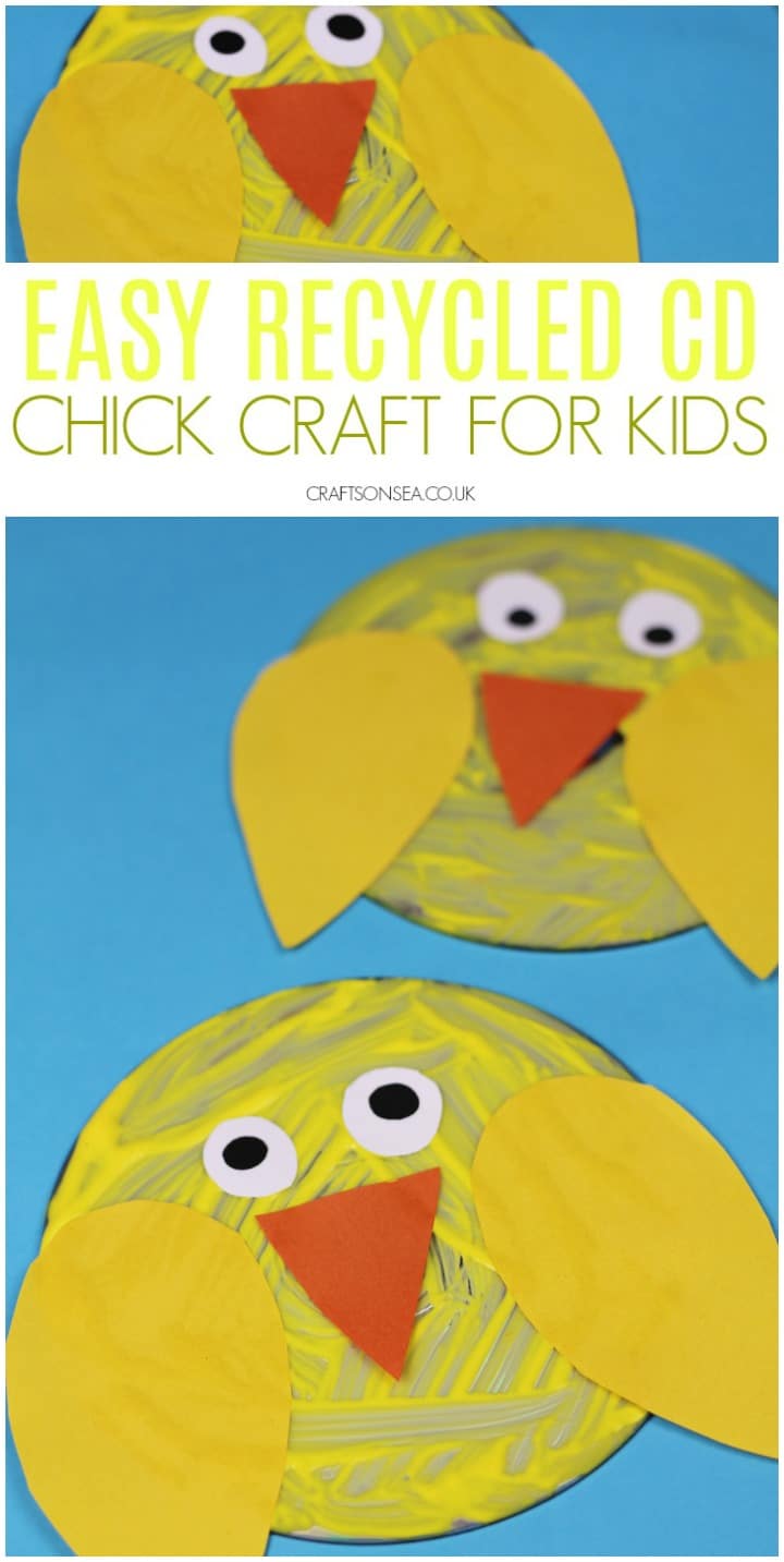 chick craft for kids easy preschool