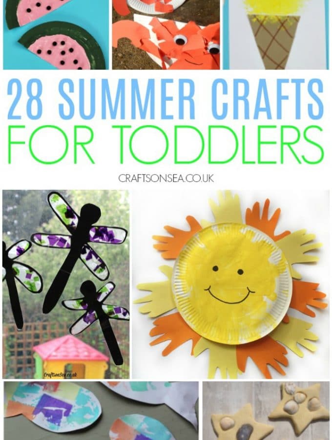 summer crafts for toddlers to make sun crafts, under the sea, dragonflies