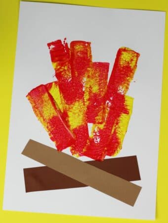 easy campfire craft for kids to make