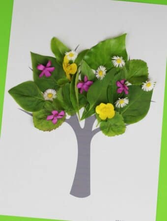 tree nature craft for kids