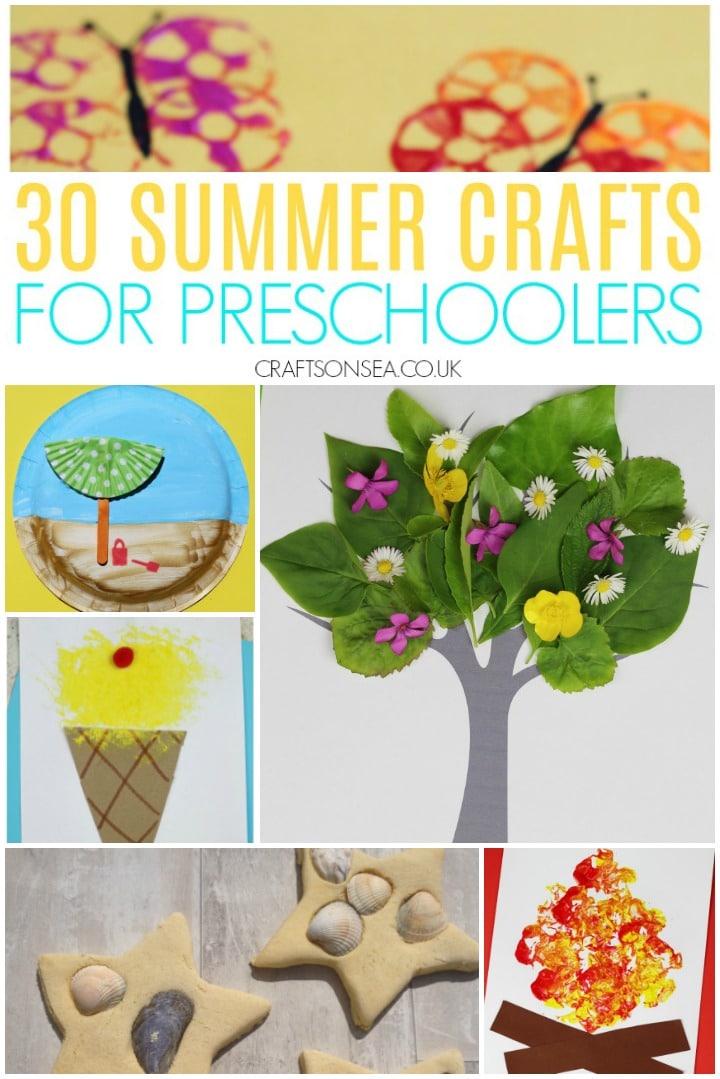 summer crafts for preschoolers easy beach crafts ice cream sea shells