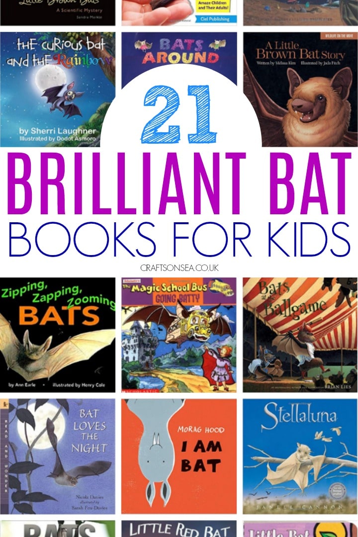 21 Brilliant Bat Books for Kids - Crafts on Sea