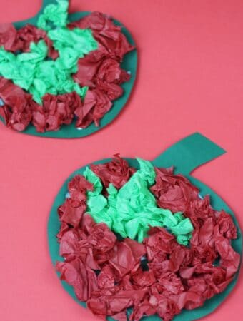 easy apple craft for toddlers