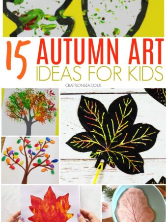 fall and autumn art ideas for kids