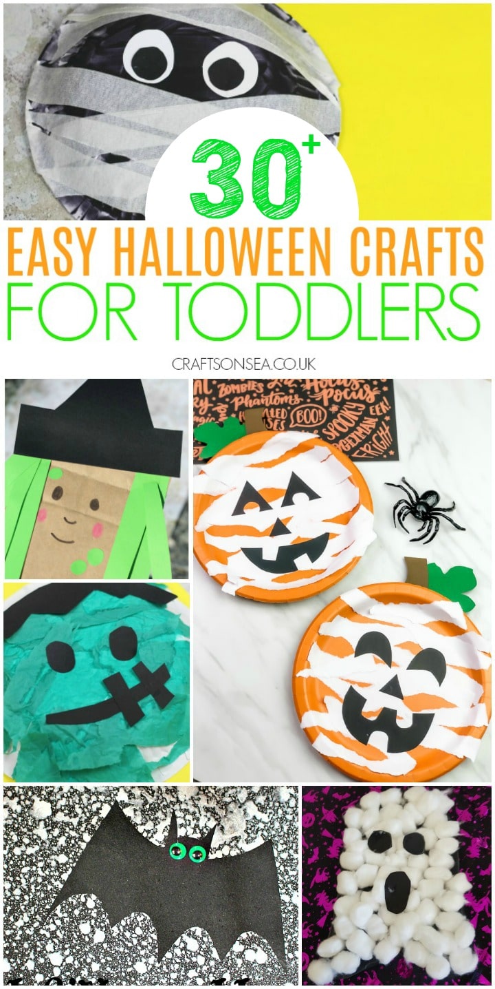 halloween crafts for toddlers easy