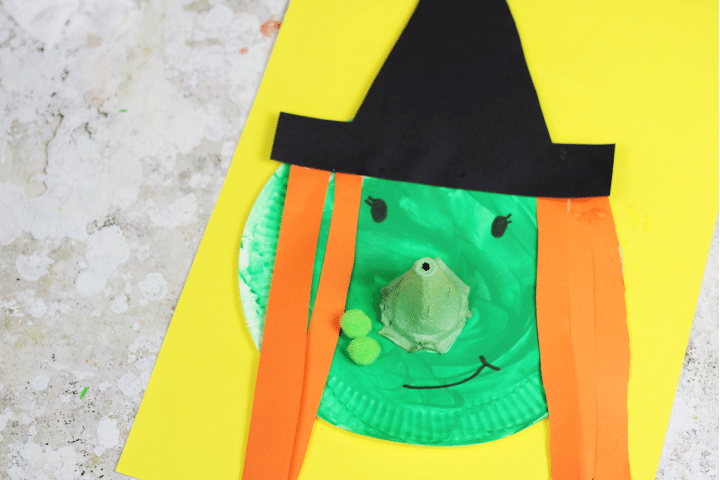 Paper Plate Witch Craft - Crafts on Sea