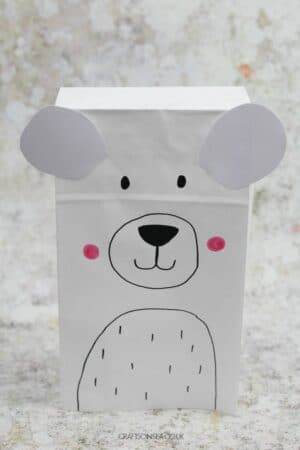 Polar Bear Collage Craft - Crafts on Sea