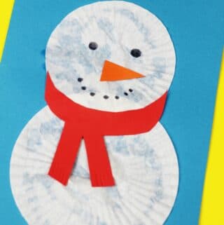 christmas cards for kids snowman design