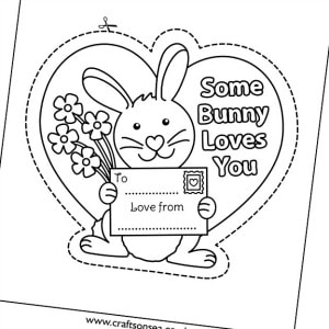 bunny valentines