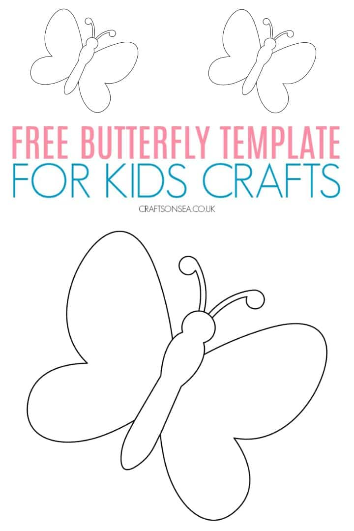 butterfly template printable